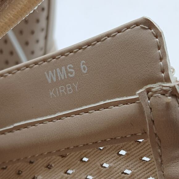 Dolce Vita Kirby Chunky Heel Ankle Boot Women's 6 Beige Western Shoes Cowgirl - Picture 8 of 11